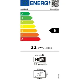 Samsung ViewFinity S6 S60D (2024), 31.5" (LS32D600EAUXEN)