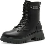 s.Oliver Damen Stiefeletten zum Schnüren mit Reißverschluss, Schwarz (Black), 37 EU - 37 EU