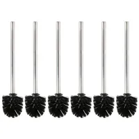 INDA-EXCLUSIV Edelstahl Toilettenbürste Klobürste -D04038-6er-var