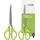 Brunnen 204809452 Büroschere Soft-Touch Colour Code 18 cm Grifffarbe: kiwi