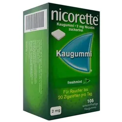 Nicorette 2 mg freshmint Kaugummi