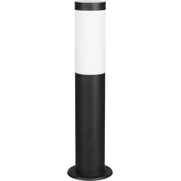Trio Wegeleuchte Edelstahl Schwarz matt Ø11,8cm exkl. 1x E27
