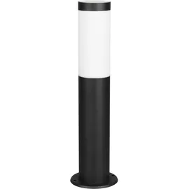 Trio Wegeleuchte Edelstahl Schwarz matt Ø11,8cm exkl. 1x E27