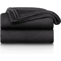 Blumtal Kuscheldecke 270 x 230 cm Anthrazit
