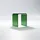 Steinberg Serie 432 Hocker aus Polyresin 400x270x430mm Farbe: Forest