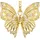 Thomas Sabo Butterfly Paradise gold, weiß PE984-414-14