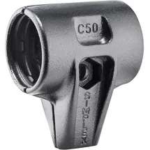 Halder Gehäuse SIMPLEX verstärkt 50mm