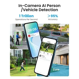 ZOSI C296B 8MP Weiß