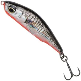 Savage Gear Twitch Köder zum Raubfischangeln Sticklebait Pencil Sinking 7,5cm 17g, Farbe:Black Red