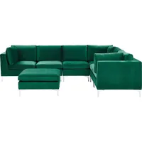 Beliani, Sofa, Evja (Ecksofa, Liege)