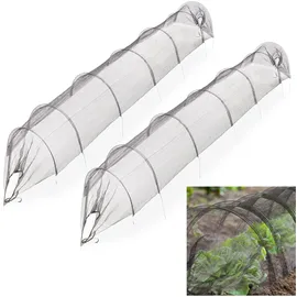 Relaxdays Pflanztunnel 3 m 2er Set