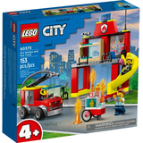 LEGO City Feuerwehrstation und Löschauto 60375