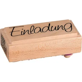 Heyda Stempel Einladung 6 x 2,5 cm