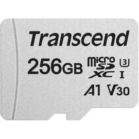 Transcend USD300S microSDXC UHS-I U3 V30 + SD-Adapter 256 GB
