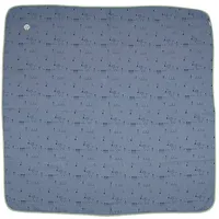 Sterntaler Sterntaler® Musselin-Schmusedecke Emmis Garden" in Blau - (L)120
