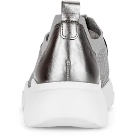 Gabor Sneaker, Low in silber, | Gr.: 38,5