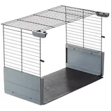 Ferplast 37x72x50 Cm Erweiterbarer Vogelkäfig - Grey - One Size
