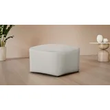 LeGer Home by Lena Gercke Hocker YANI Polyester 65 x 46 x 65 cm Beige