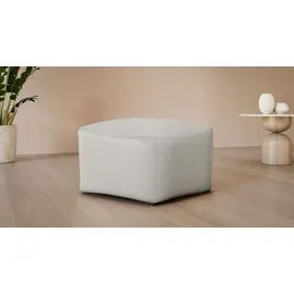 LeGer Home by Lena Gercke Hocker YANI Polyester 65 x 46 x 65 cm Beige