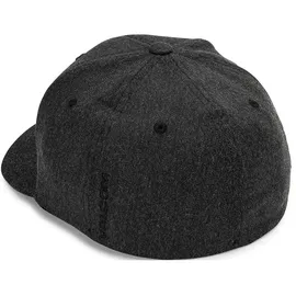 Volcom Full Stone Hthr Flexfit Cap schwarz S/M
