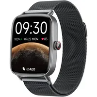 Smartwatch Herren Damen mit Telefonfunktion, 1,85" Fitnessuhr Smart Watch, 100+ Sportmodi Fitness Tracker mit Herzfrequenz/SpO2/Schlaf Monitor Schrittzähler, IP68 Wasserdicht Sportuhr für iOS Android