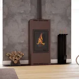Aquaflam 7 Basic Wasserführender Kaminofen Brown 7 kW