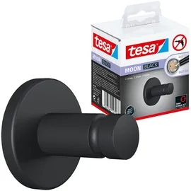 Tesa Moon Handtuchhaken Matt Schwarz