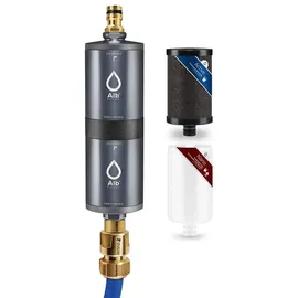 Alb Filter FUSION Active Nano Trinkwasserfilter Camping-Set: Mobil GEKA Anschluss-Set Titan