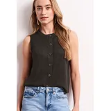STREET ONE Weste im Strick-Look mit Glitzer - 46