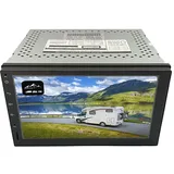 berggps 2-DIN Unterputz LKW/Wohnmobil Navigation- Carplay Android Auto - DAB Radio -WiFi - Wohnmobil Stellplätze/APPS - Europa