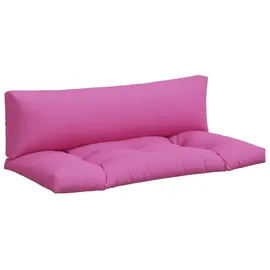 vidaXL Palettenkissen 2 St. 60 x 40 x 10 cm rosa