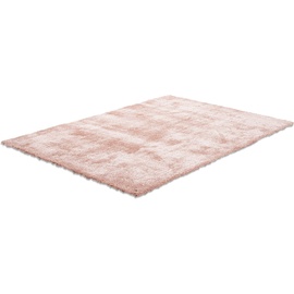 TOM TAILOR Hochflor-Teppich »Soft«, rechteckig, handgetuftet, Uni-Farben, super weich und flauschig 219017-3 hellbraun 35 mm,