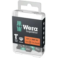 WERA 867/1 IMP DC Impaktor Torx Bit T25x25mm, 1er-Pack