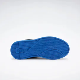 Reebok Basketballschuh REEBOK "REEBOK ROYAL PRIME MID 2.0", Mädchen, Gr. 30, weiß (schwarz, optimumblau, weiß), Synthetik, Schuhe