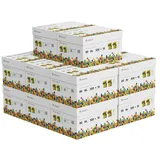 infowerk Druckerpapier Kopierpapier 70000 Blatt 140 x 500) A4 80g Premium Hochweiß CIE 160 Testsieger PEFC Umweltzertifikat