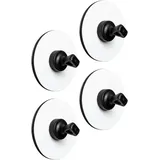 silwy Flex Magnet-Pins inkl. Metall-Nano-Gel-Pads, weiß/schwarz