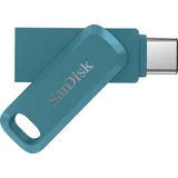 SanDisk Ultra Dual Drive Go USB Type-C Navagio Bay 256GB, USB-A 3.0/USB-C 3.0 (SDDDC3-256G-G46NBB)