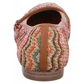 TAMARIS Ballerina Flechtoptik für Damen, bunt, Größe 40 EU