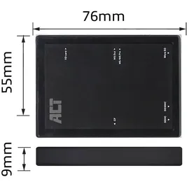 Act 5-in-1 Externer SD Kartenleser, für Micro SD/SD/MMC/SDHC/CF/XD/MS/MS Duo Speicherkarten, SD Kartenleser USB 3.0 - AC6370