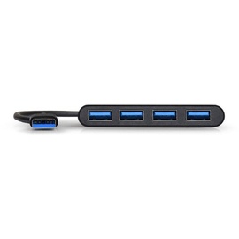 PORT DESIGNS USB 3.0 - 4 PORTS Schwarz