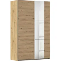 Rauch Drehtürenschrank Kronach 131 x 210 x 59 cm Braun