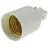 ChiliTec Lampensockel-Adapter, Kunststoff G24 auf E27, G24 universal d1,d2,d3