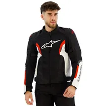 Alpinestars Ast V2 Air Jacke - Black / White / Bright Red - M