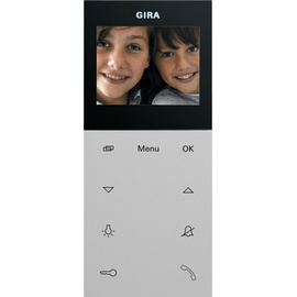 Gira Wohnungsstation Video AP Plus 1239015 System 55 grau matt