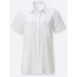 Inspirationen Longbluse weiß 44