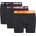 Boxershorts Brief 3PK Unterwäsche Blk-Safety Orange/Team Red/Blk S Herren