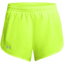 Under Armour Fly-By Shorts Damen 731 high vis yellow/high vis yellow/reflective M