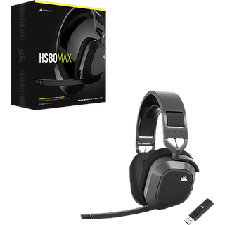 Corsair HS80 Max Wireless stahlgrau