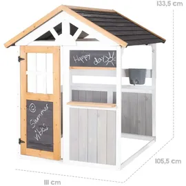 roba Spielhaus mit Tischset und BBQ-Küche Multicolor/Holz