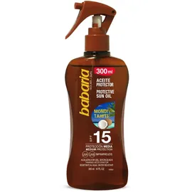 babaria Monoi Tahiti Protektives Öl LSF 15 300 ml